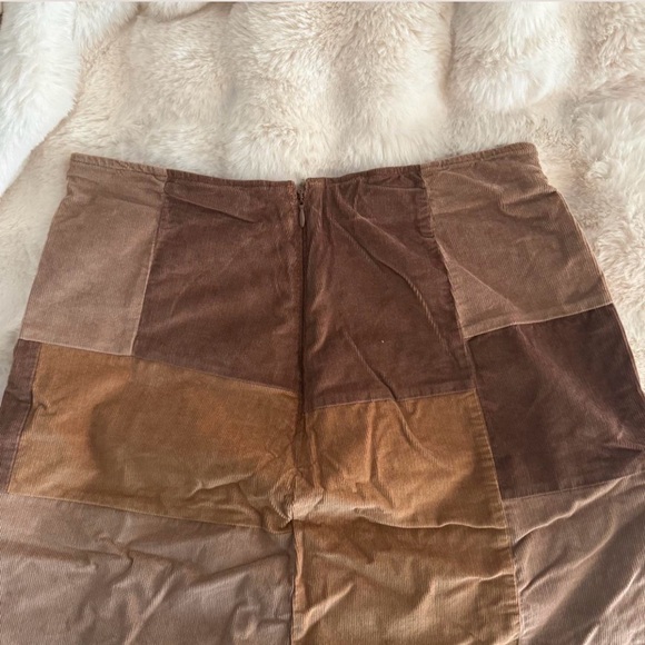 Hollister Patchwork Mini Skirt - Picture 2 of 4